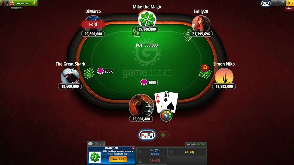 Strip poker night at the inventory